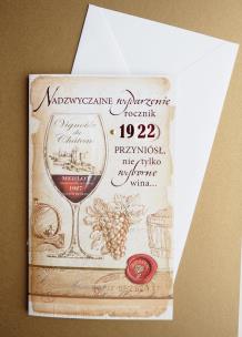 Opakowanie Karnet Urodziny + koperta ARGUS