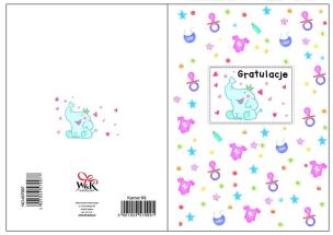 Opakowanie Kartka okolicznościowa NO:457997