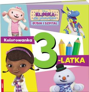 Okładka książki Klinika dla pluszaków Kolorowanka 3-latka/KMN8