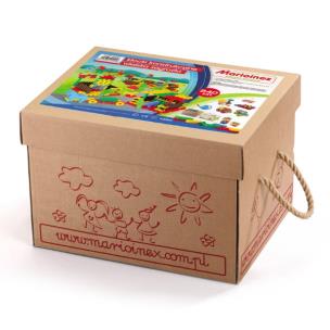 Opakowanie Klocki Konstrukcyjne Wiejska Zagroda Karton 240