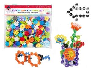 Opakowanie Klocki - kwiatki 198 elementów