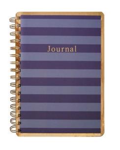 Opakowanie Kołonotes A5/150K fioletowe paski Journal