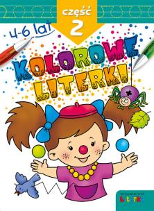 Okładka książki Kolorowe literki część 2