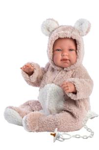 Opakowanie Lalka 84426 bobas Beba płacząca pudrowy miś 43cm