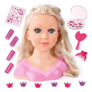 Lalka Charlene głowa do stylizacji. Wydawca: Playme. Multiszop.pl Opakowanie Lalka Charlene głowa do stylizacji