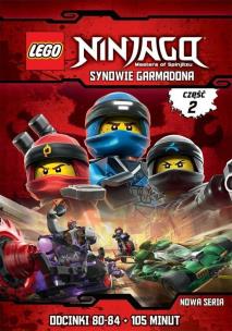Okładka książki Lego Ninjago. Synowie Garmadona cz.2 DVD