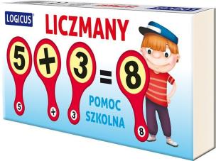 Okładka książki Liczmany logicus pomoc szkolna w klasach 0-2