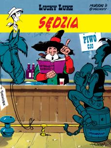 Okładka książki Lucky Luke Sędzia