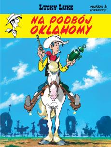 Okładka książki Lucky Luke T.14 Na podbój Oklahomy