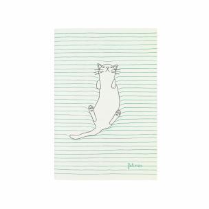 Opakowanie Mały Zeszyt - Feline Fine (Green)