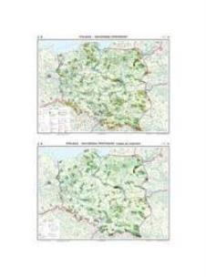 Opakowanie Mapa - Polska. Ochrona przyrody / do ćwiczeń