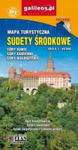 Okładka książki Mapa turystyczna - Sudety Środkowe 1:40 000