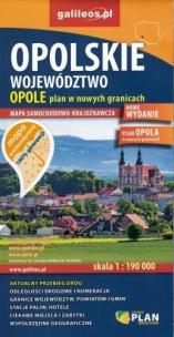 Okładka książki Mapa wodoodporna - Woj.Opolskie/Opole 1:190 000