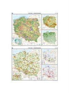 Opakowanie Mapa - Polska. Gospodarka - Przemysł i usługi NE