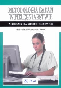 Okładka książki Metodologia badań w pielęgniarstwie   PZWL
