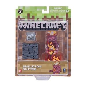 Opakowanie Minecraft Skeleton w ogniu