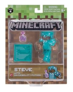 Opakowanie Minecraft Steve z eliksirem niewidzialności