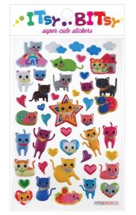 Opakowanie Mini naklejki Itsy bitsy Kotki