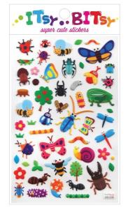 Opakowanie Mini naklejki Itsy bitsy Robaczki