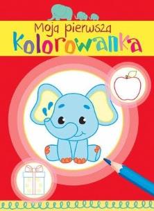 Okładka książki Moja pierwsza kolorowanka
