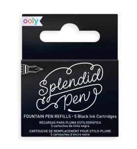 Opakowanie Naboje uzupełniające Splendid czarne (5szt)