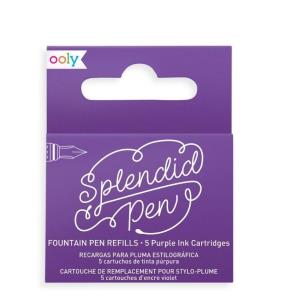 Opakowanie Naboje uzupełniające Splendid fioletowe (5szt)
