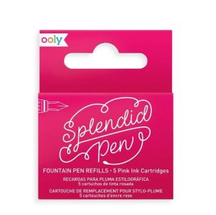 Opakowanie Naboje uzupełniające Splendid różowe (5szt)