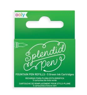 Opakowanie Naboje uzupełniające Splendid zielone (5szt)