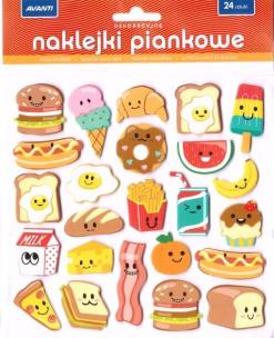 Opakowanie Naklejki dekoracyjne piankowe AVANTI