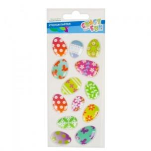 Opakowanie Naklejki wypukłe pisanki