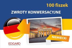 Okładka książki Niemiecki. Fiszki 100. Zwroty konwersacyjne