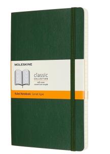 Notes 13x21 kratka myrtle green MOLESKINE. Wydawca: Moleskine. Multiszop.pl Opakowanie Notes 13x21 kratka myrtle green MOLESKINE