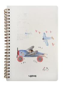 Opakowanie Notes A5/68K Samoloty