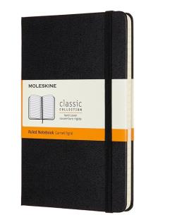 Notes Classic 11,5x18 tw. linie, czarny MOLESKINE. Wydawca: Moleskine. Multiszop.pl Opakowanie Notes Classic 11,5x18 tw. linie, czarny MOLESKINE