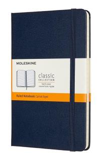 Notes Classic 11,5x18 tw. linie sapphire blue. Wydawca: Moleskine. Multiszop.pl Opakowanie Notes Classic 11,5x18 tw. linie sapphire blue