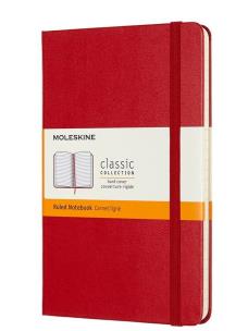 Opakowanie Notes Classic 11,5x18 tw. linie scarlet red