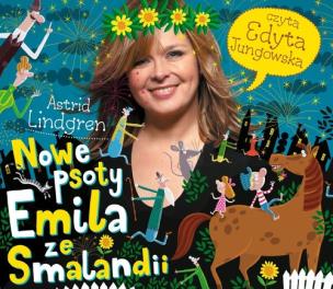 Nowe psoty Emila ze Smalandii audiobook. Autor: Lindgren Astrid. Multiszop.pl Okładka książki Nowe psoty Emila ze Smalandii audiobook