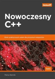 Okładka książki Nowoczesny C++ Zbiór praktycznych zadań dla przyszłych ekspertów