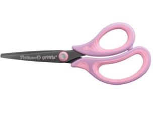 Opakowanie Nożyczki Griffix ergonomiczne szpiczaste purple BL