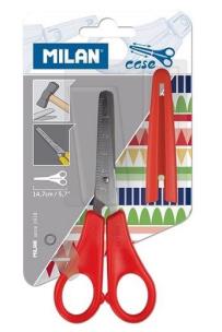 Opakowanie Nożyczki szkolne z nakładką MILAN