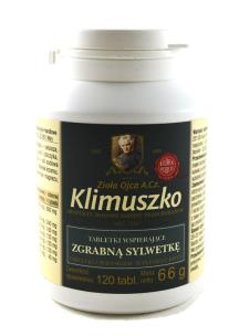 Ojciec Klimuszko Tabletki wspierające zgrabną sylwetkę 120tabl. Producent: Ojciec Klimuszko. Multiszop.pl Zdjęcie produktu Ojciec Klimuszko Tabletki wspierające zgrabną sylwetkę 120tabl