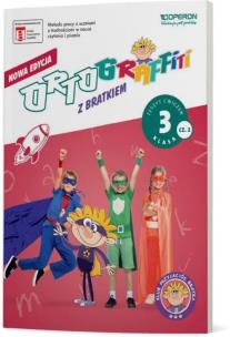 Okładka książki Ortograffiti 7. Język Polski. Zeszyt ćwicz SP