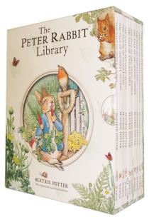 Okładka książki Peter Rabbit 10-book Library