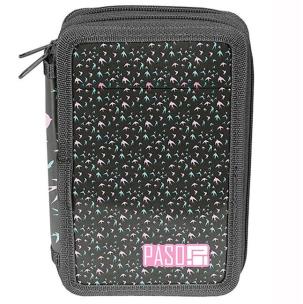 Opakowanie Piórnik 2-komorowy b.w. PPJS19-022BW PASO