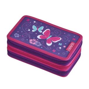 Opakowanie Piórnik 31 części potrójny Butterfly HERLITZ