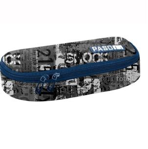 Opakowanie Piórnik granatowo-szary