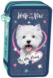 Opakowanie Piórnik podwójny z wypos. My Little Friend Pies