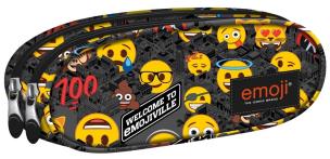 Opakowanie Piórnik saszetka dwukomorowa Emoji Yellow II