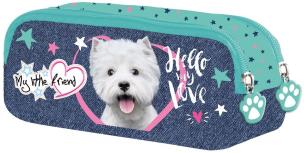 Opakowanie Piórnik saszetka dwukomorowa My Little Friend Pies