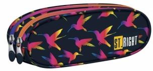 Opakowanie Piórnik saszetka dwukomorowa Tęczowe Ptaki